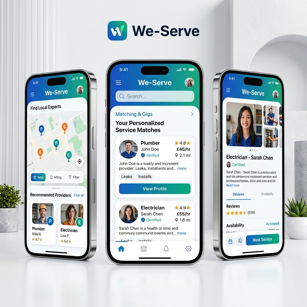 We-Serve App