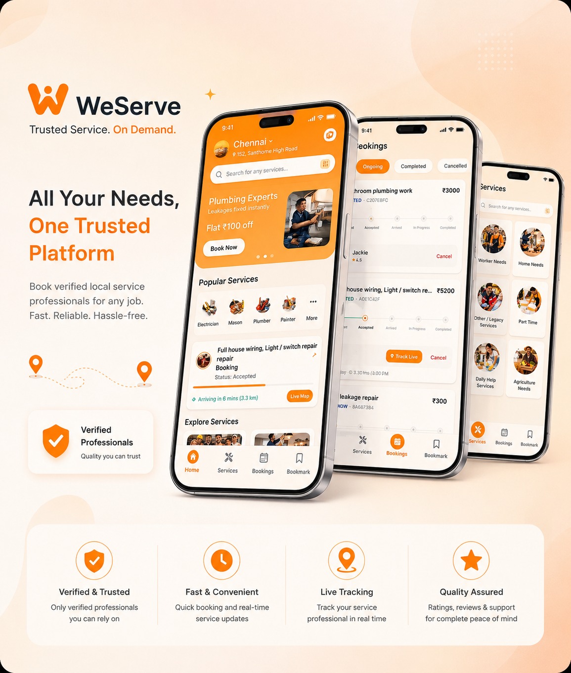 We-Serve App